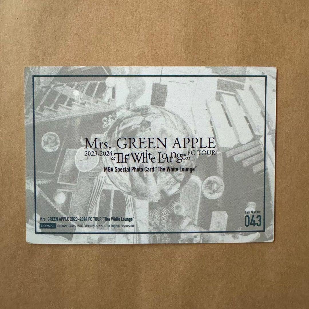 Mrs.GREEN APPLE フォトカード Amazon.co.jp: Mrs. GREEN APPLE フォトカード Utopia 28 大森元